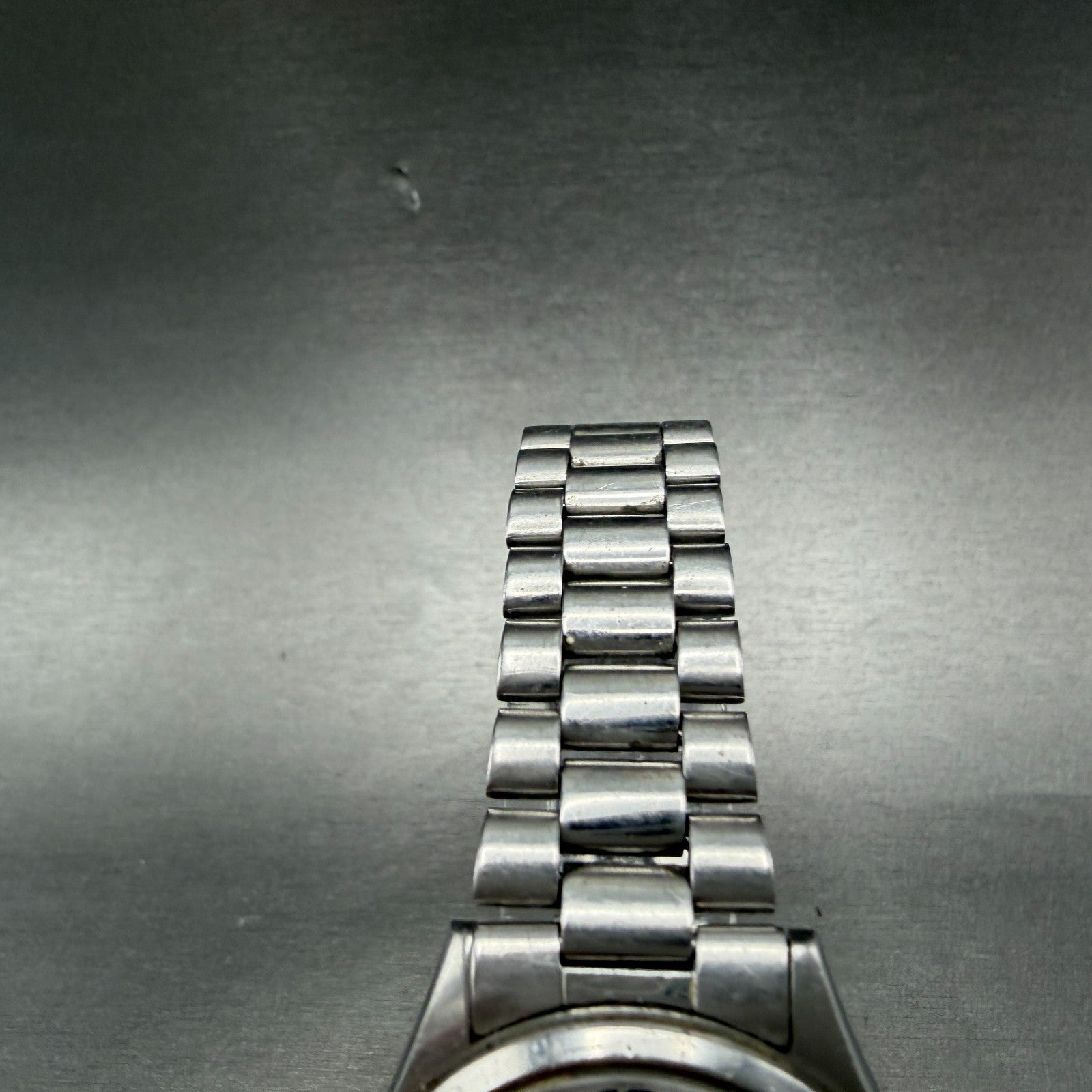 Citizen Railroad Approved Watch Men 35mm White Dial Silver Tone Daydate New Batt4
