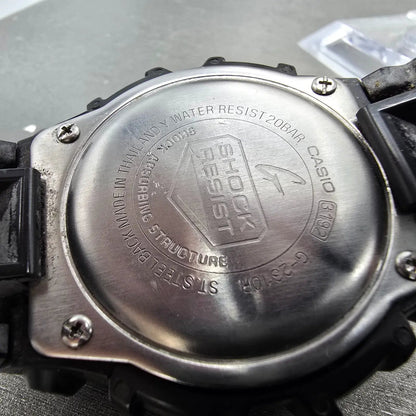Casio G-Shock G-2310R Watch Men 47mm Digital Black Alarm Chrono Works Solar ABD10