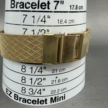 Armitron Deauville Watch Men 31mm Champagne Dial Gold Tone Date PARTS VTG11