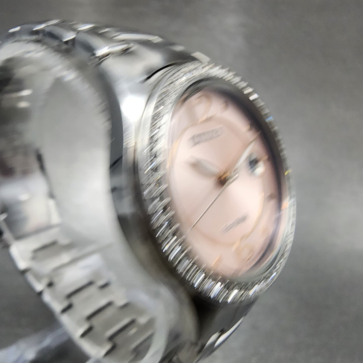 Citizen EcoDrive Watch Women 30mm Pink Dial Steel Date Round J710S097606 Runs3