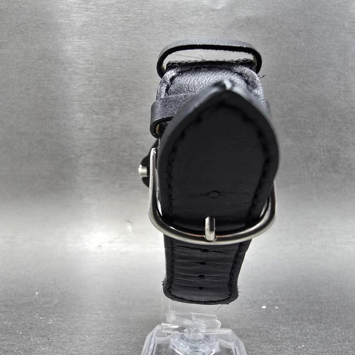 Victorinox Swiss Army Watch Men 39mm Black Dial Black Silver Date New BatteryP7