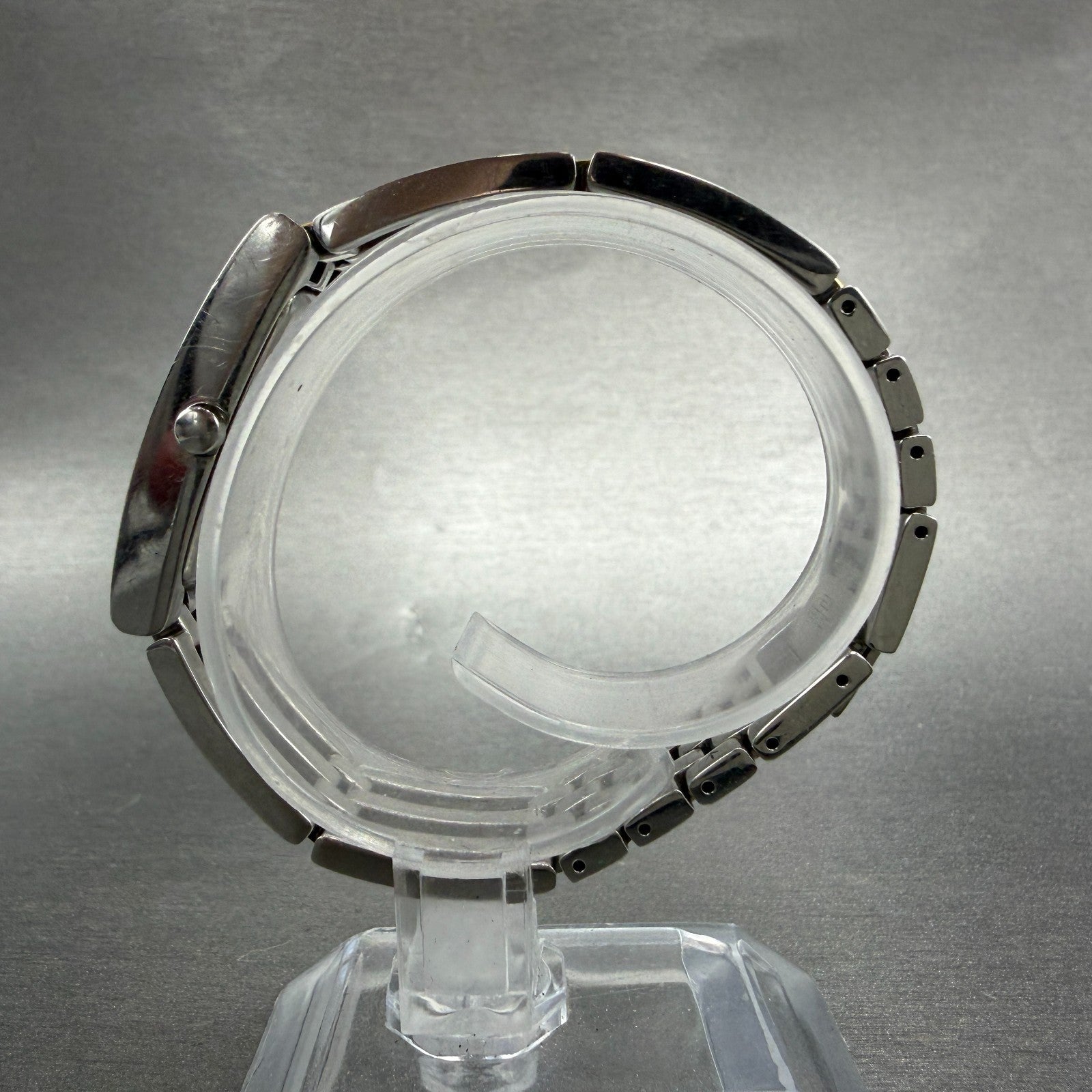 Movado Esperanza Tank Watch Women 14mm Black Dial Two Tone 84 H5 1400 PARTS7