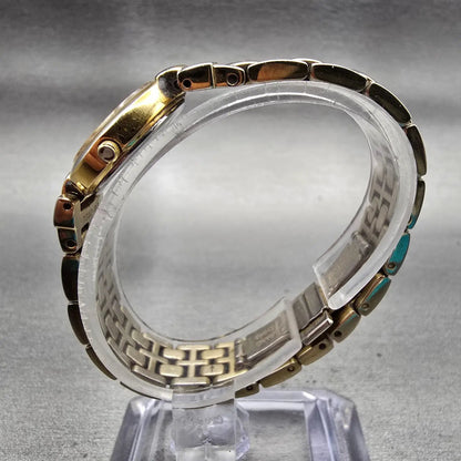 Seiko Watch Women 21mm MOP Dial Two Tone Round 1N00-0GR0 New Battery Vintage6