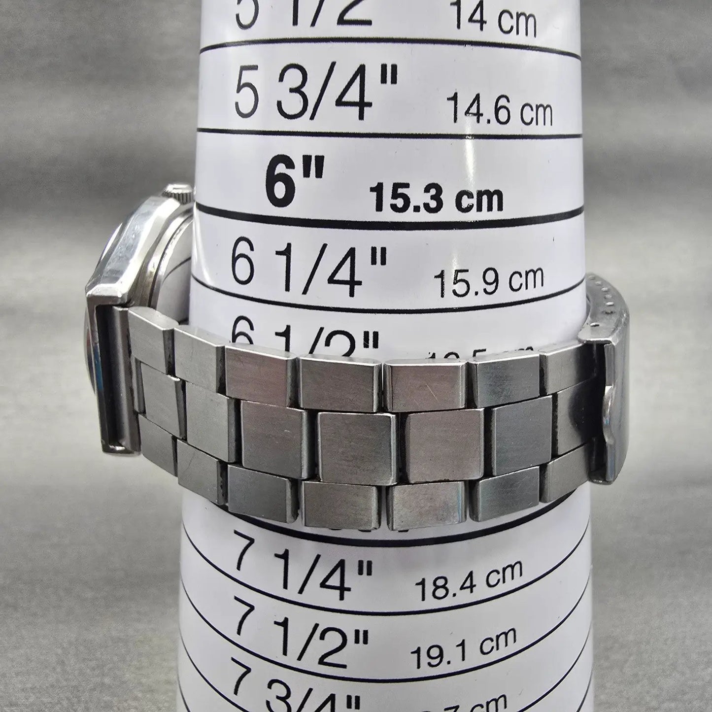 Seiko QT Watch Men 36mm Silver Dial Silver Tone Daydate Round 0823-8000 New Batt9