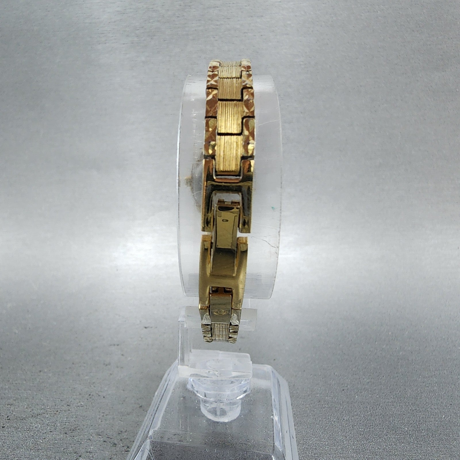 Elgin Watch Women 18mm MOP Dial Gold Tone Oval EG388 New Battery7