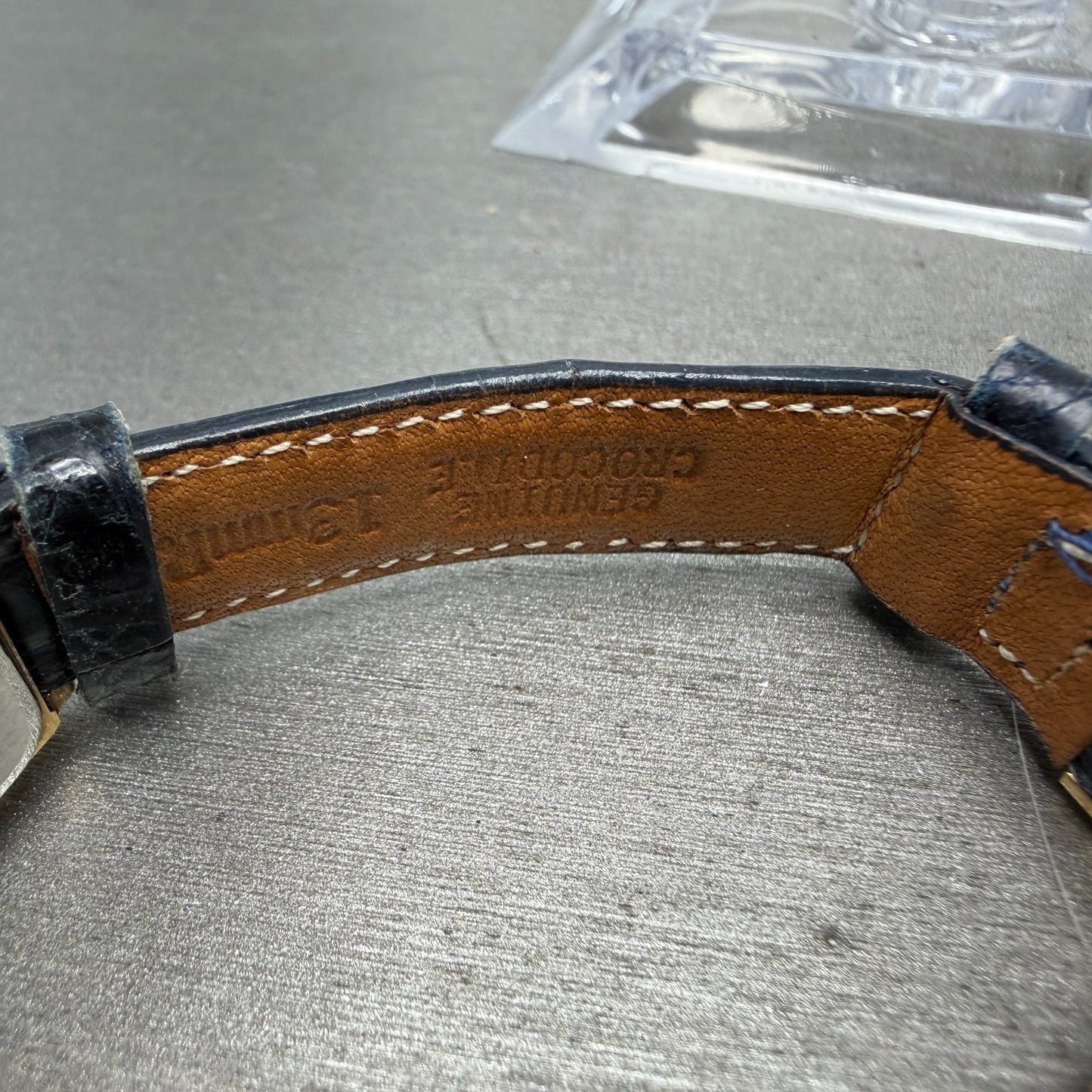 Longines Tank Watch Women 17mm Gold Dial Gold Tone Rectangle New Battery VTG10