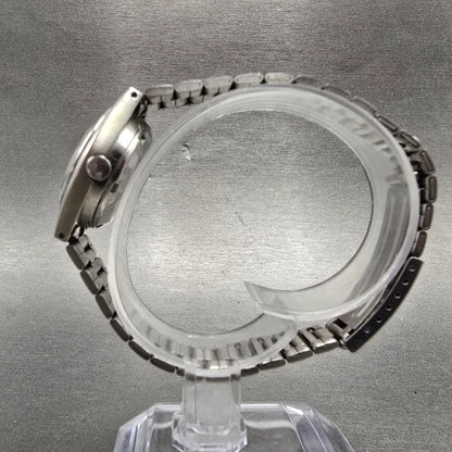 Seiko 5 Automatic Watch Women 25mm Silver Dial Silver Tone 4206-0410 New Battery6