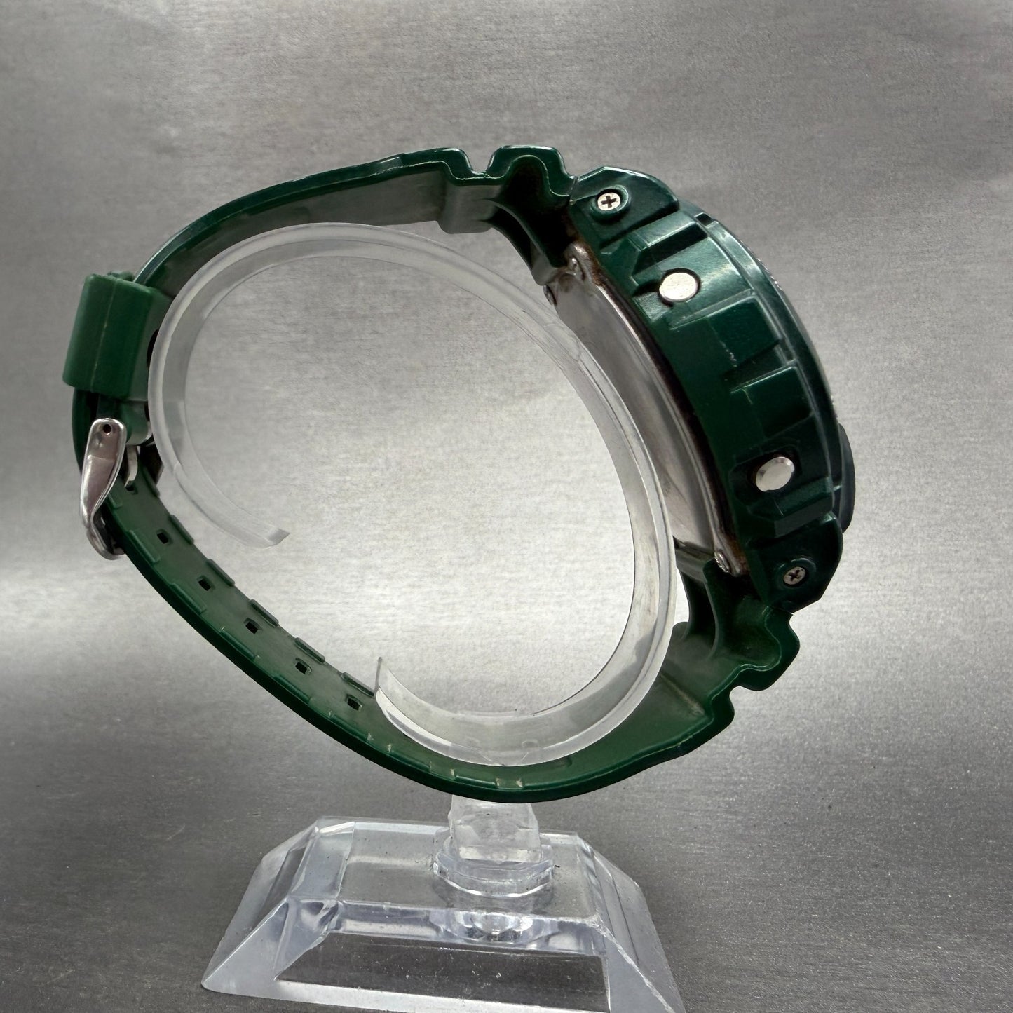 Casio G-Shock DW-6900CC Watch Men 50mm Digital LCD Green  Alarm Chrono New Batt8