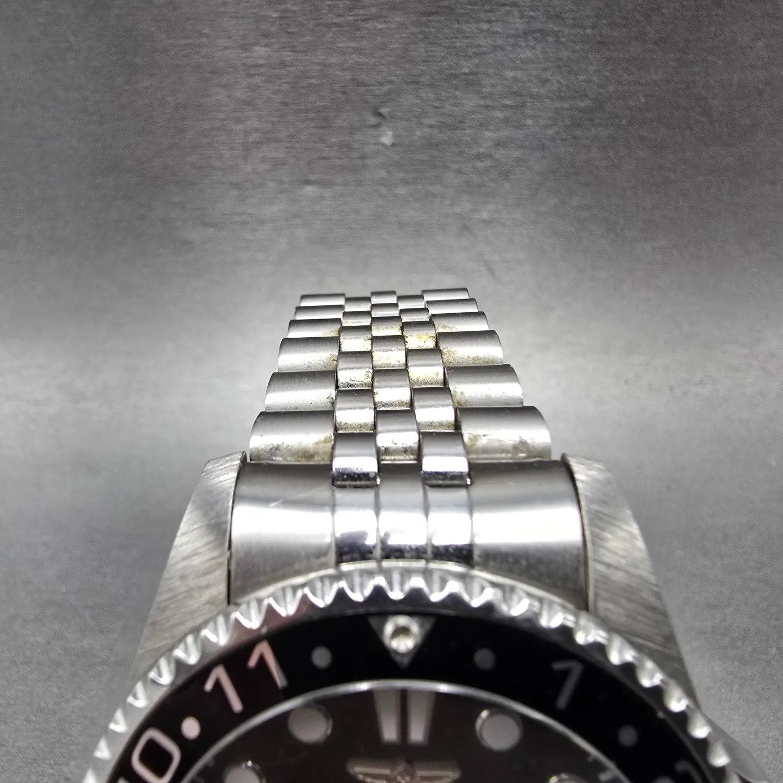 Invicta Pro Diver Watch Men 43mm Black Dial Silver Tone Date 30620 New Battery4