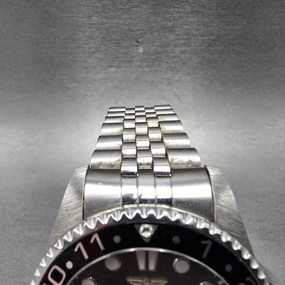 Invicta Pro Diver Watch Men 43mm Black Dial Silver Tone Date 30620 New Battery4