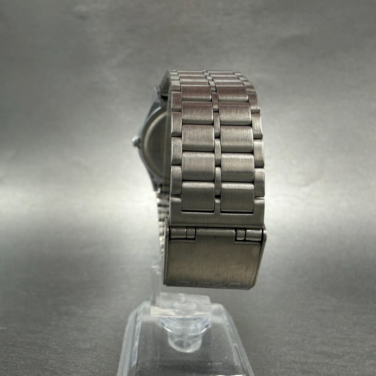 Casio MQ-336 Watch Men 33mm White Dial Silver Tone Round New Battery Vintage ABC7