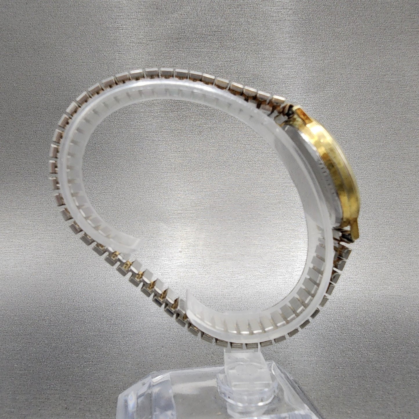Bulova Watch Women 31mm Gold Dial Gold Tone Round 92P19 New Battery VTG8