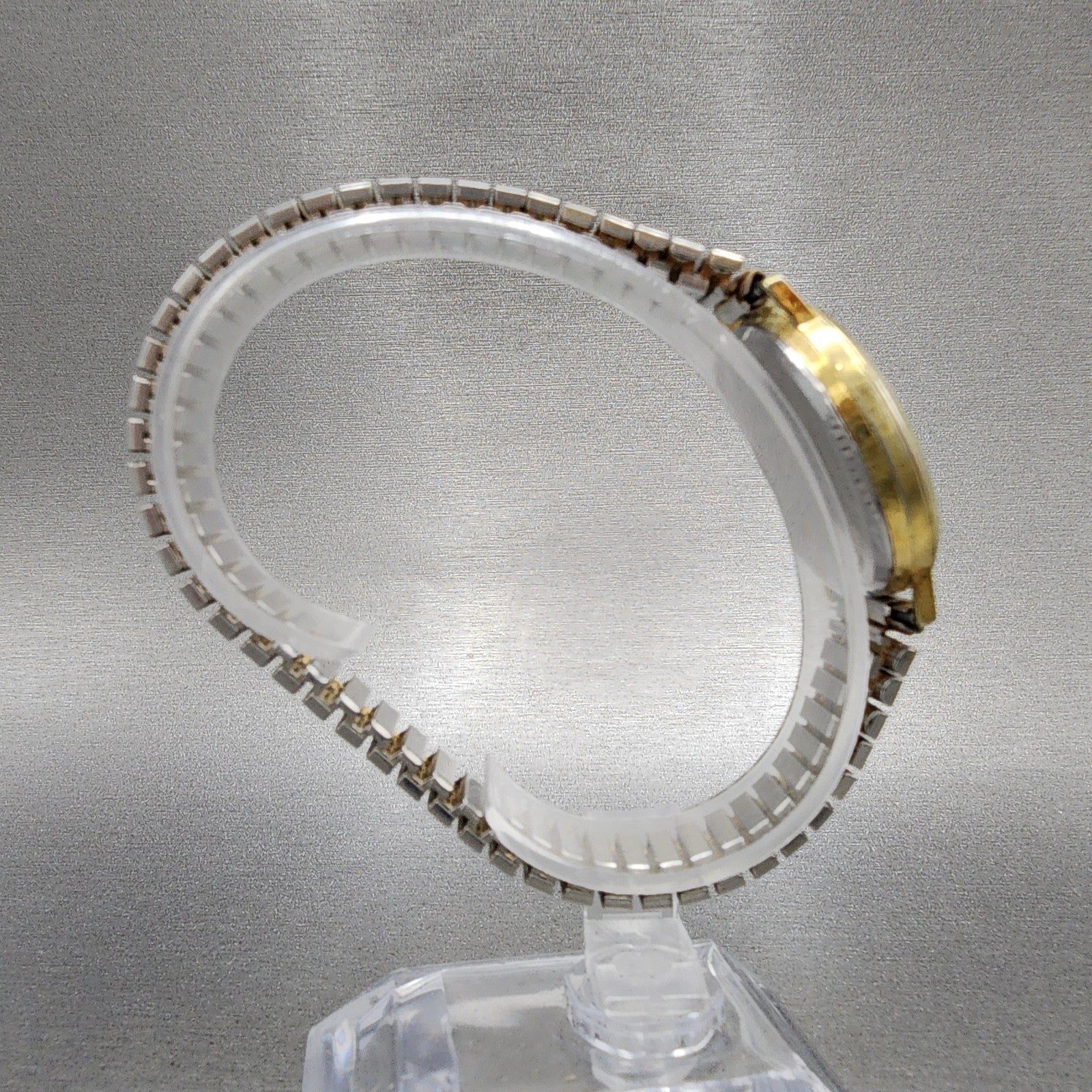 Bulova Watch Women 31mm Gold Dial Gold Tone Round 92P19 New Battery VTG8