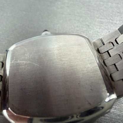Seiko watch Men 32mm Champagne Dial Silver Tone Date 5855-5010 PARTS Vintage10