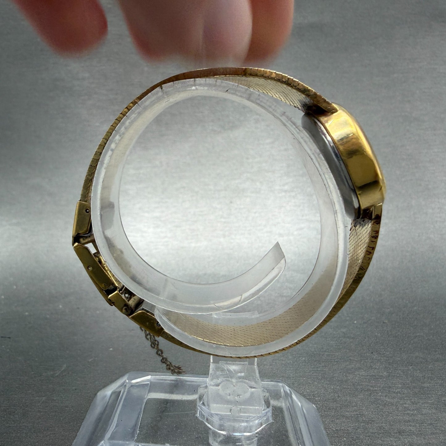 Seiko Watch Women 21mm Champagne Dial Gold Tone Round Manual 11-4670 Runs VTG8