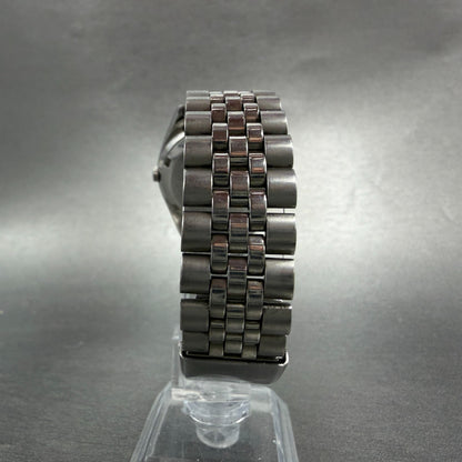 Citizen Automatic Watch Men  Silver Dial Silver Tone Daydate 4-R13167 Runs7