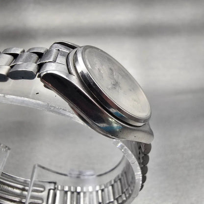 Seiko SQ Watch Women 24mm Silver Dial Silver Tone Daydate 3423-0099 New Battery3