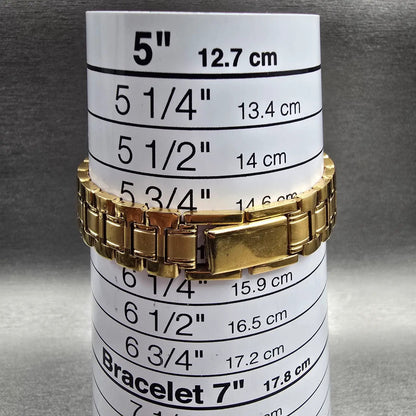 Citizen Watch Women 20mm Champagne Dial Gold Tone Rectangle 1032-B00829 New Batt9