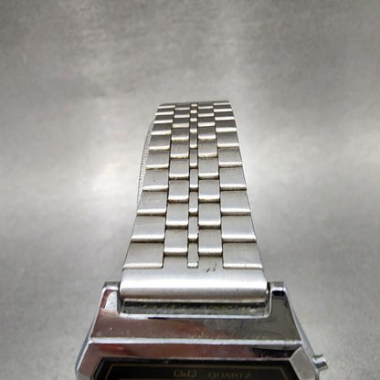 Citizen Q&Q Digital Watch Men 33mm Digital Black Dial Steel Octaogn New Battery4