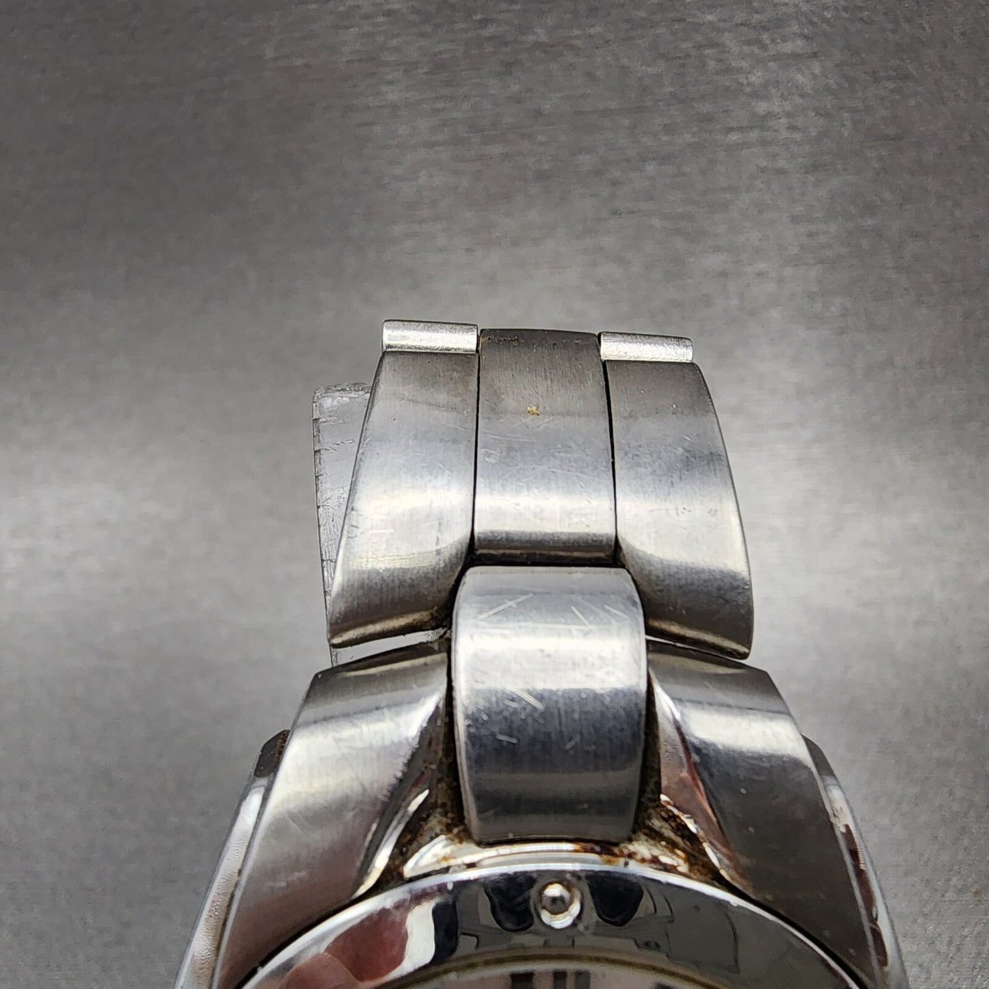 Seiko Perpetual Calendar Watch Men 39mm White Dial Silver Tone 8f320010 PARTS5