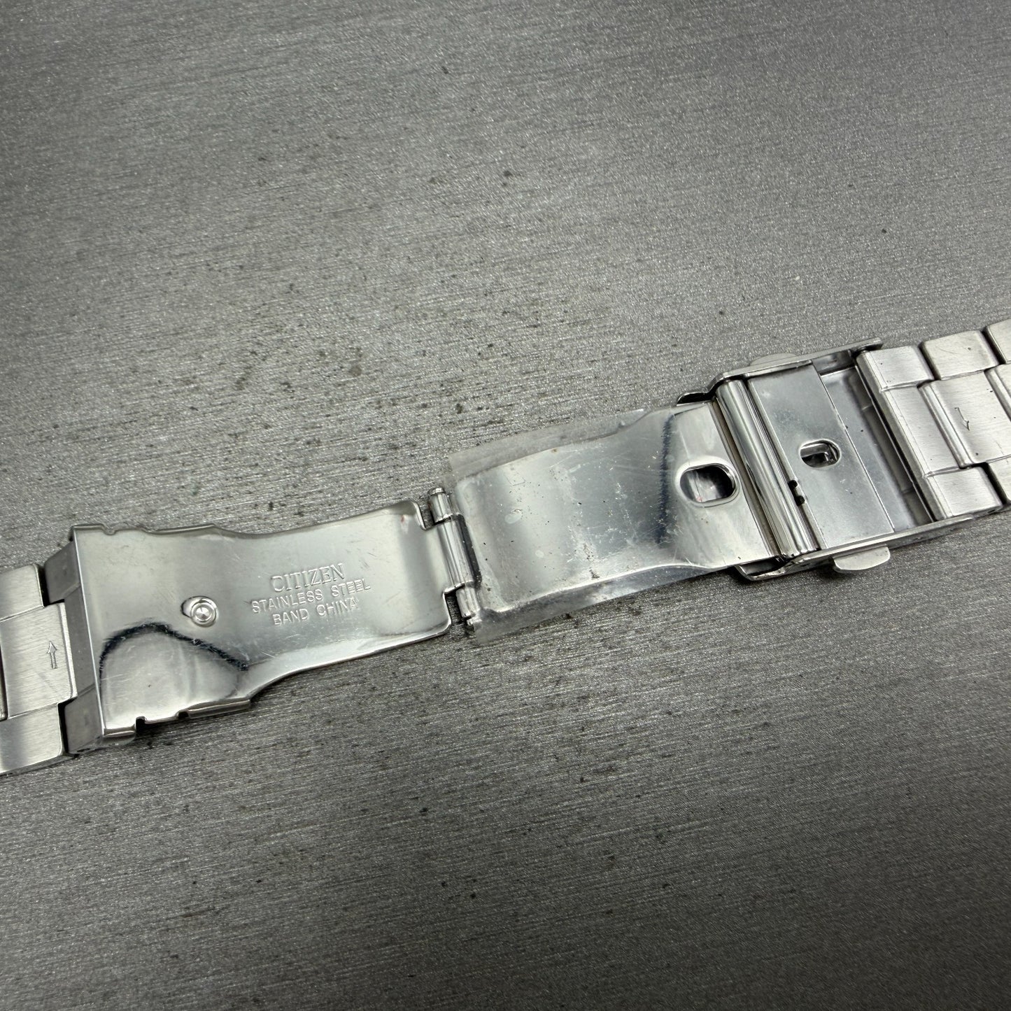 Citizen Bracelet 23mm Stainless Steel Tri Folding Clasp16