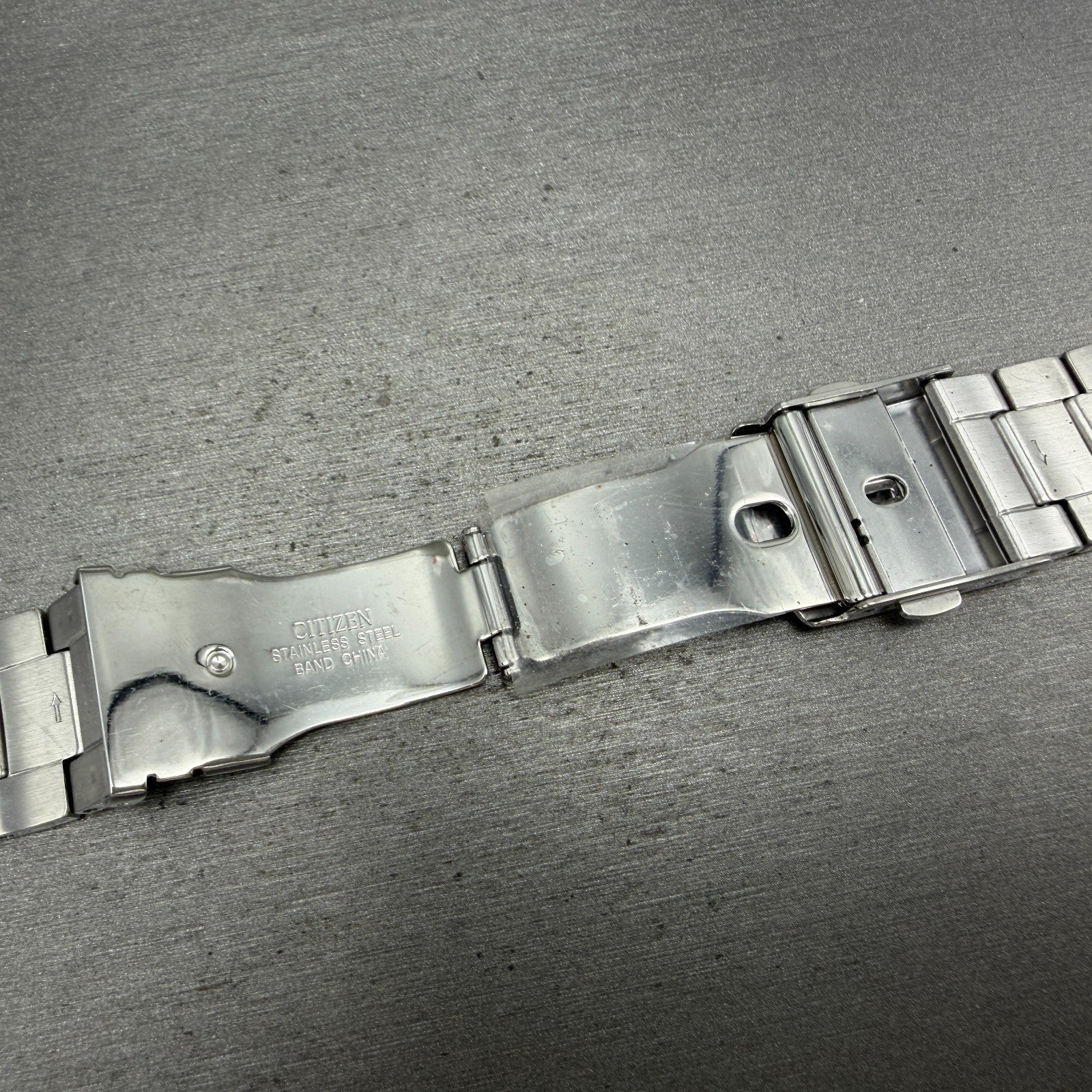 Citizen Bracelet 23mm Stainless Steel Tri Folding Clasp16