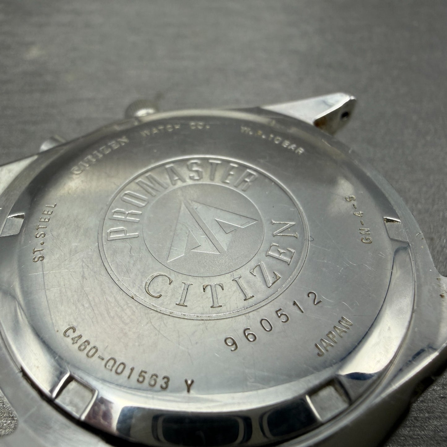 Citizen Promaster Diver Navitech  Watch Men Black Dial Steel C460-Q01563 PARTS7