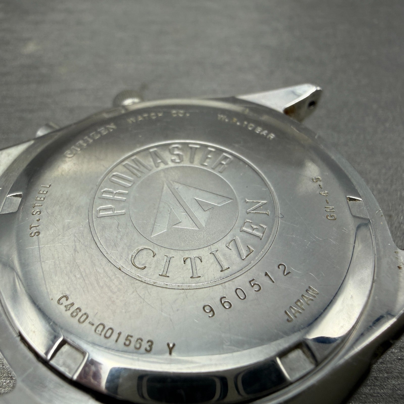 Citizen Promaster Diver Navitech  Watch Men Black Dial Steel C460-Q01563 PARTS7