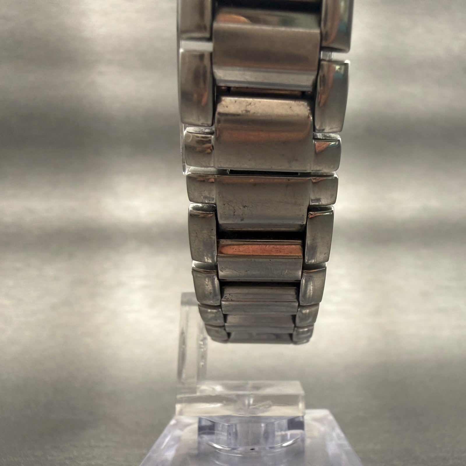 Bulova Tank Watch Women 21mm White Dial Silver Tone Rectangle 96L42 New Battery5