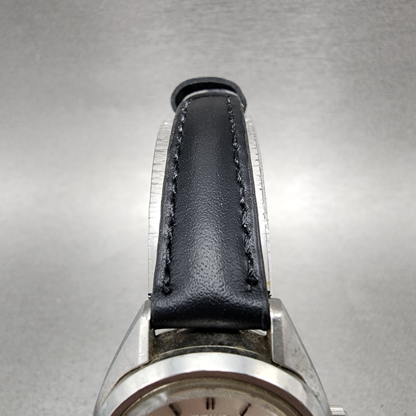 Seiko Automatic Watch Women 27mm Silver Dial Silver Tone Daydate Round Runs VTG4