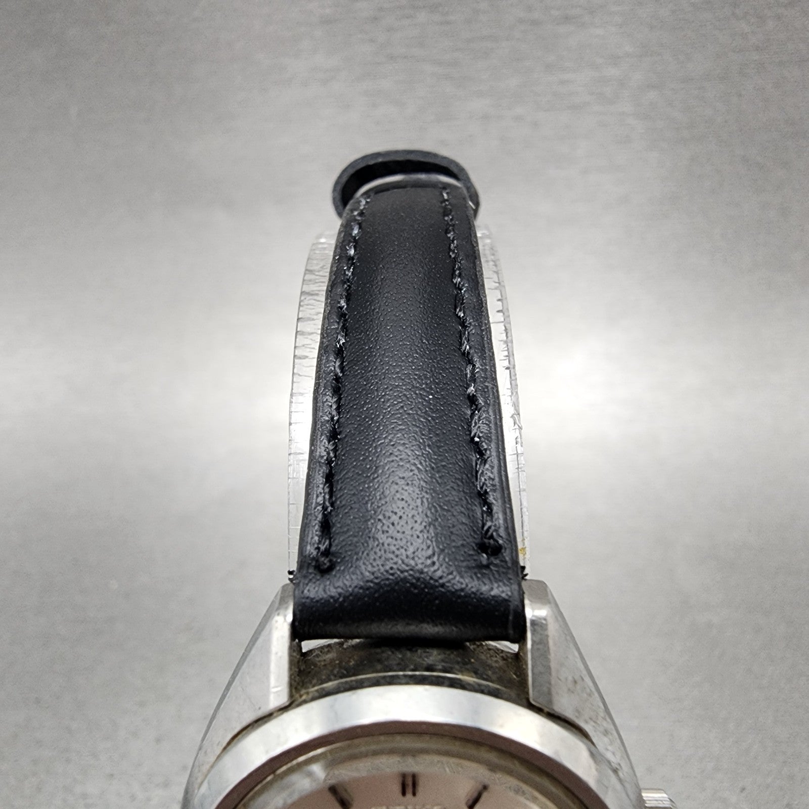 Seiko Automatic Watch Women 27mm Silver Dial Silver Tone Daydate Round Runs VTG4