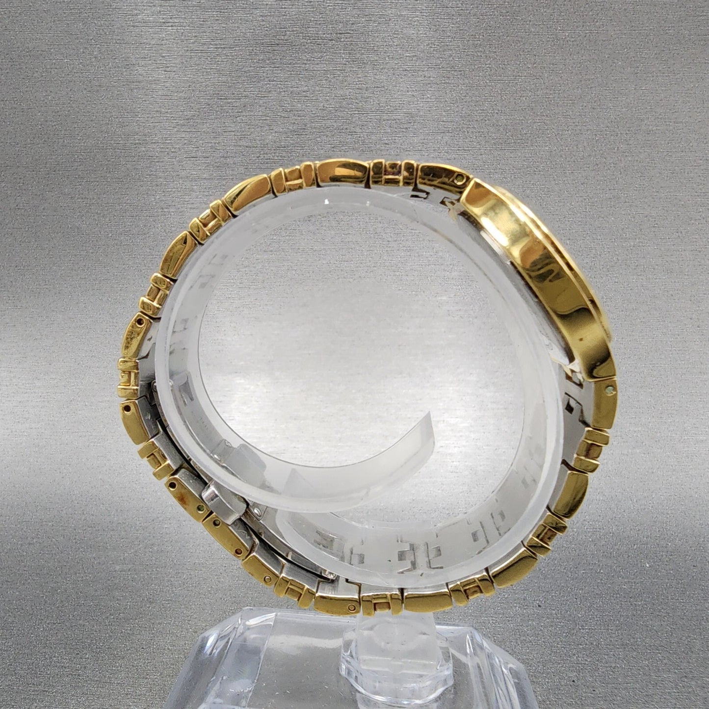 Movado Museum Watch Women 26mm Black Dial Gold Tone Round 88 E4 1851 New Battery8