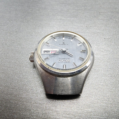 Seiko Automatic Watch Women 24mm Gray Dial Silver Tone Daydate 270607704
