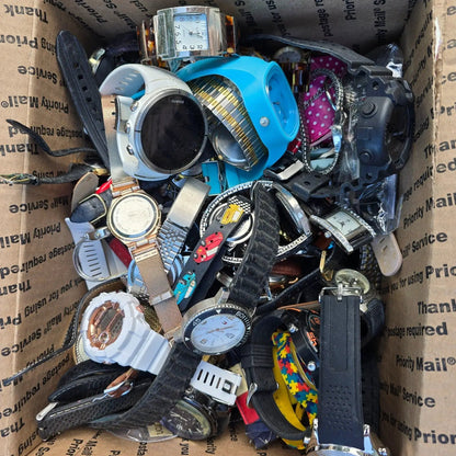 Watch Lot Men Women Invicta Casio Guess Fossil Wenger 15.8 LB VTG Modern PARTS4
