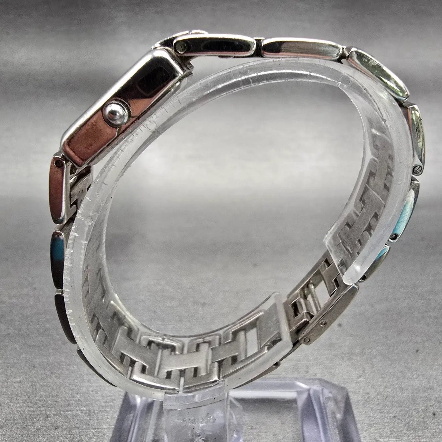 Bulova Watch Women 16mm White Dial Silver Tone Rectangle New Battery Vintage6