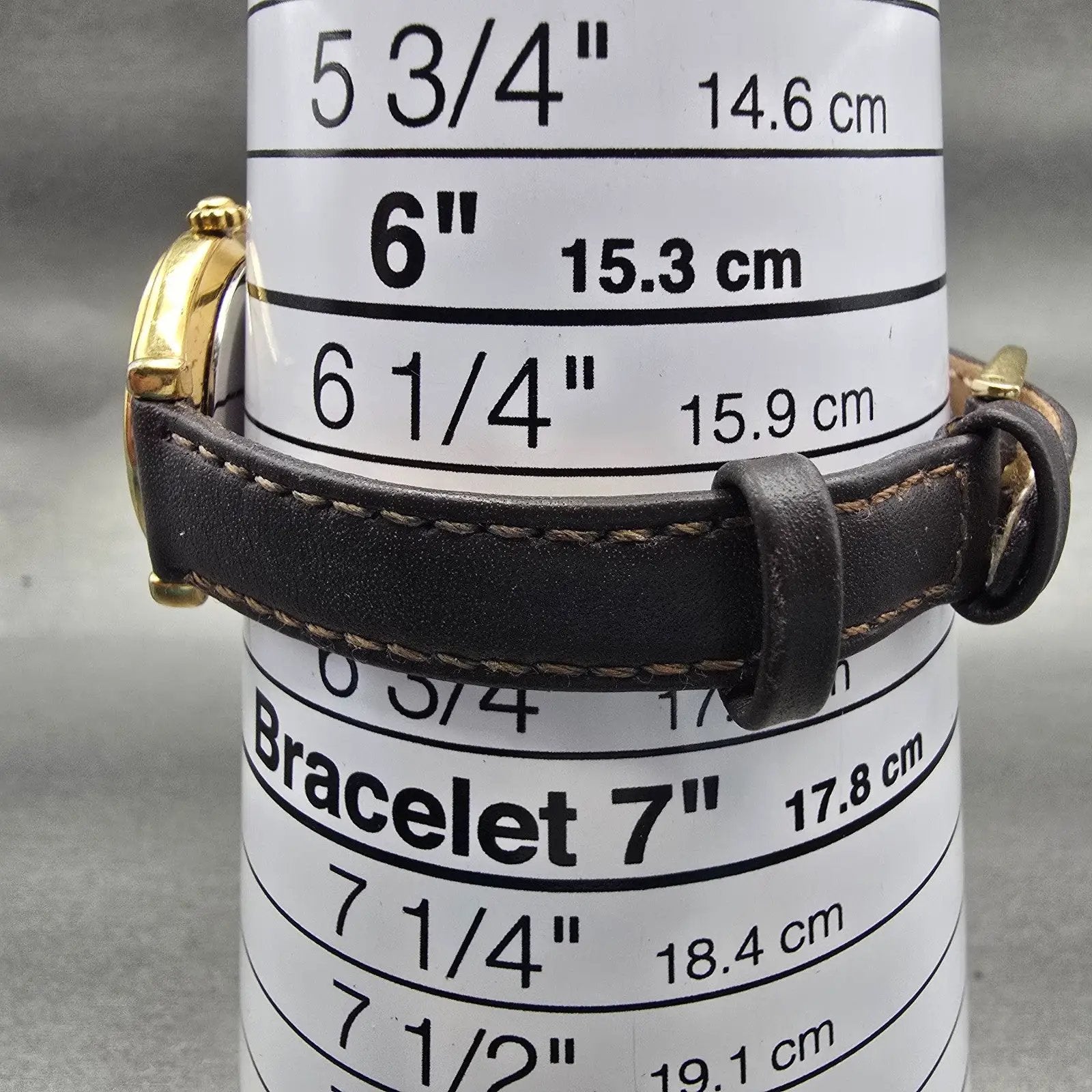 Seiko Age of Discovery Watch Women 26mm Gold Tone Date 3Y02-0B00 New Battery VTG9