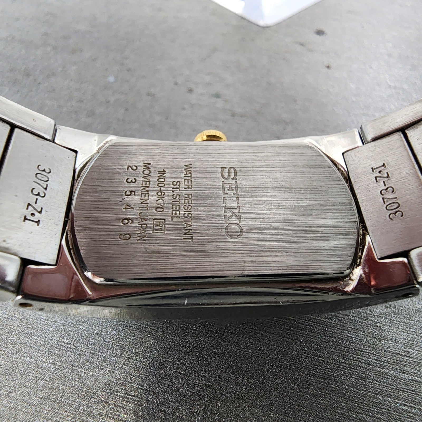 Seiko Vivace Watch Women 18mm Silver Dial Silver Tone 1n006k70 New Battery9