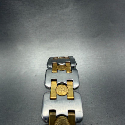Rado Watch Men 32mm Champagne Dial Two Tone Date Round 160.3568.2 PARTS Vintage5