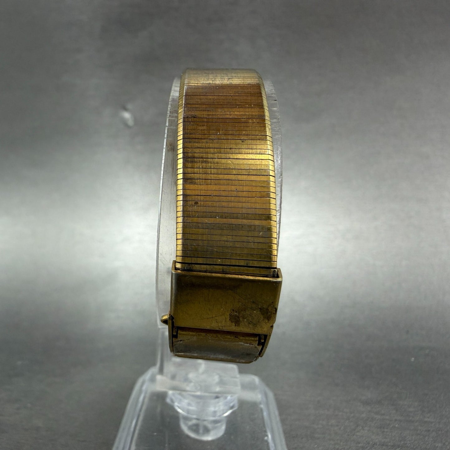 Seiko Tank Watch Women 16mm Champagne Dial Gold Tone 1N00-5F90 New Battery7