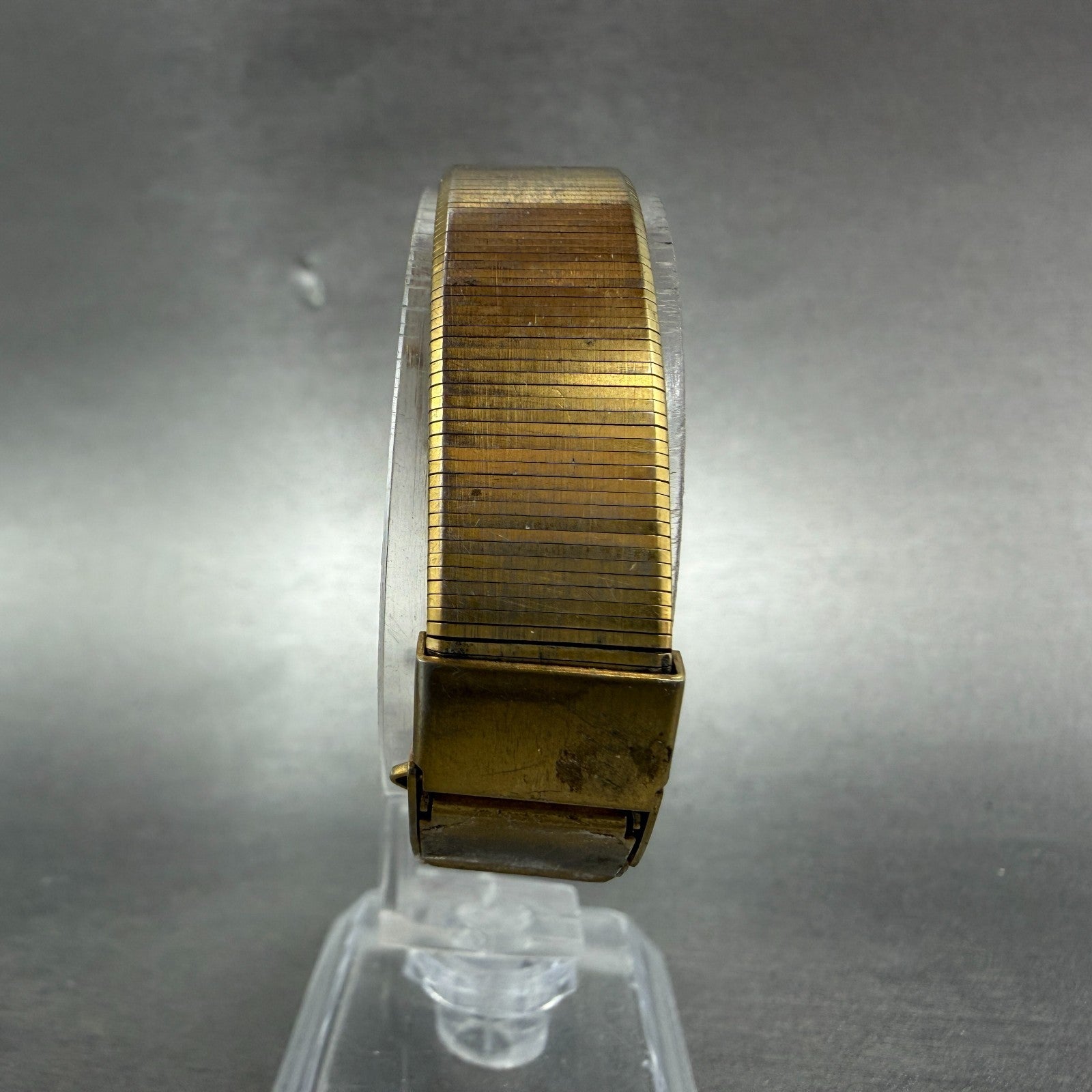 Seiko Tank Watch Women 16mm Champagne Dial Gold Tone 1N00-5F90 New Battery7
