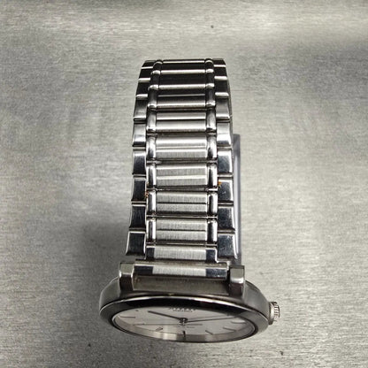 Seiko Avenue Watch Men 33mm White Dial Silver Tone Round 5P31-6C80 New Battery4