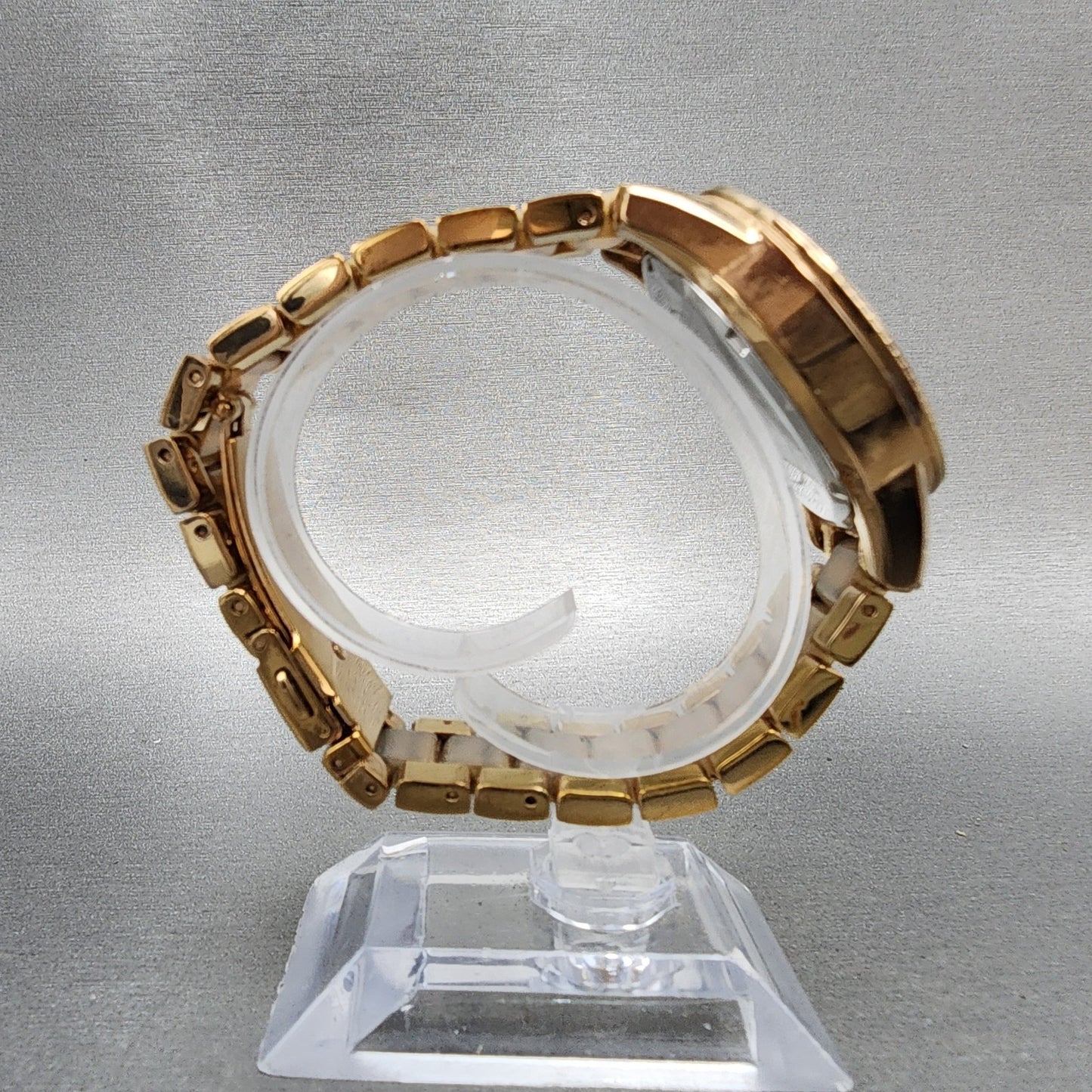 Michael Kors Ritz Watch Women 37mm Rose Dial Rose Gold Tone Date New Battery8