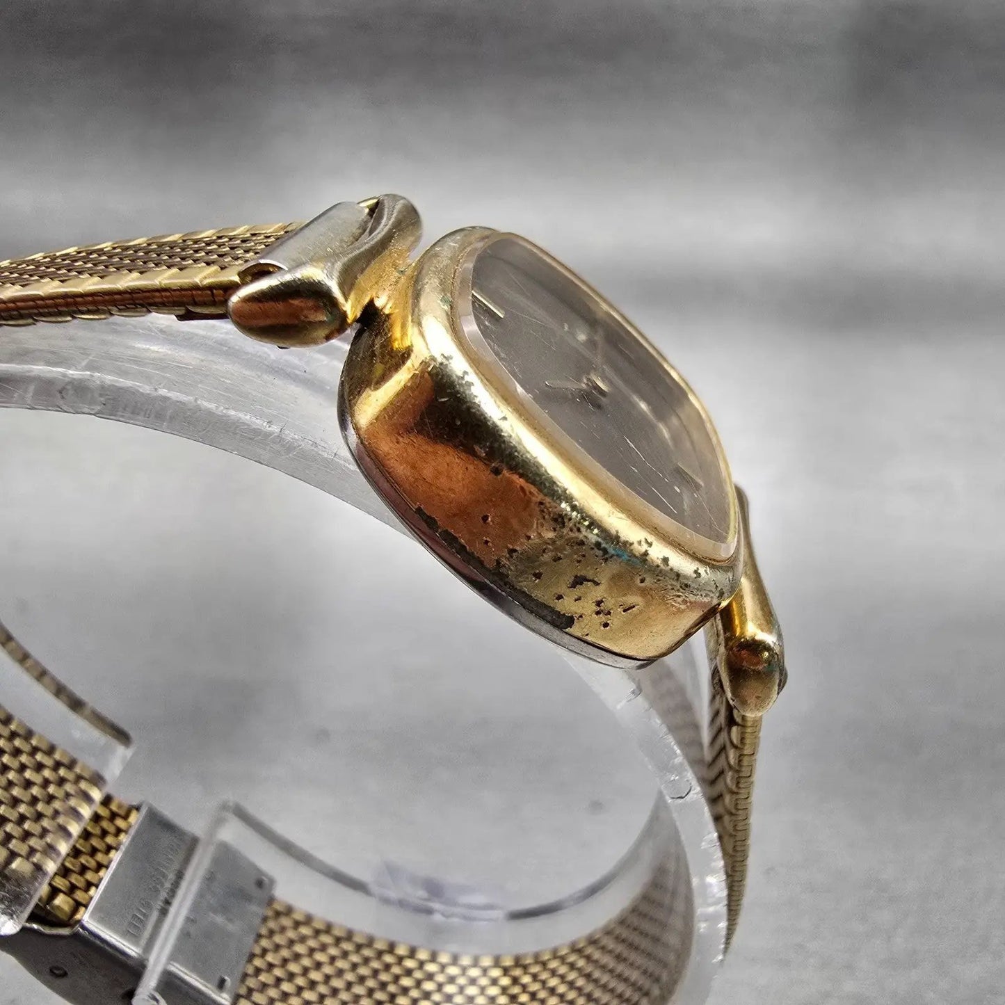 Seiko Watch Women 25mm Brown Dial Gold Tone Oval 11-5020 Manual Wind Vintage3