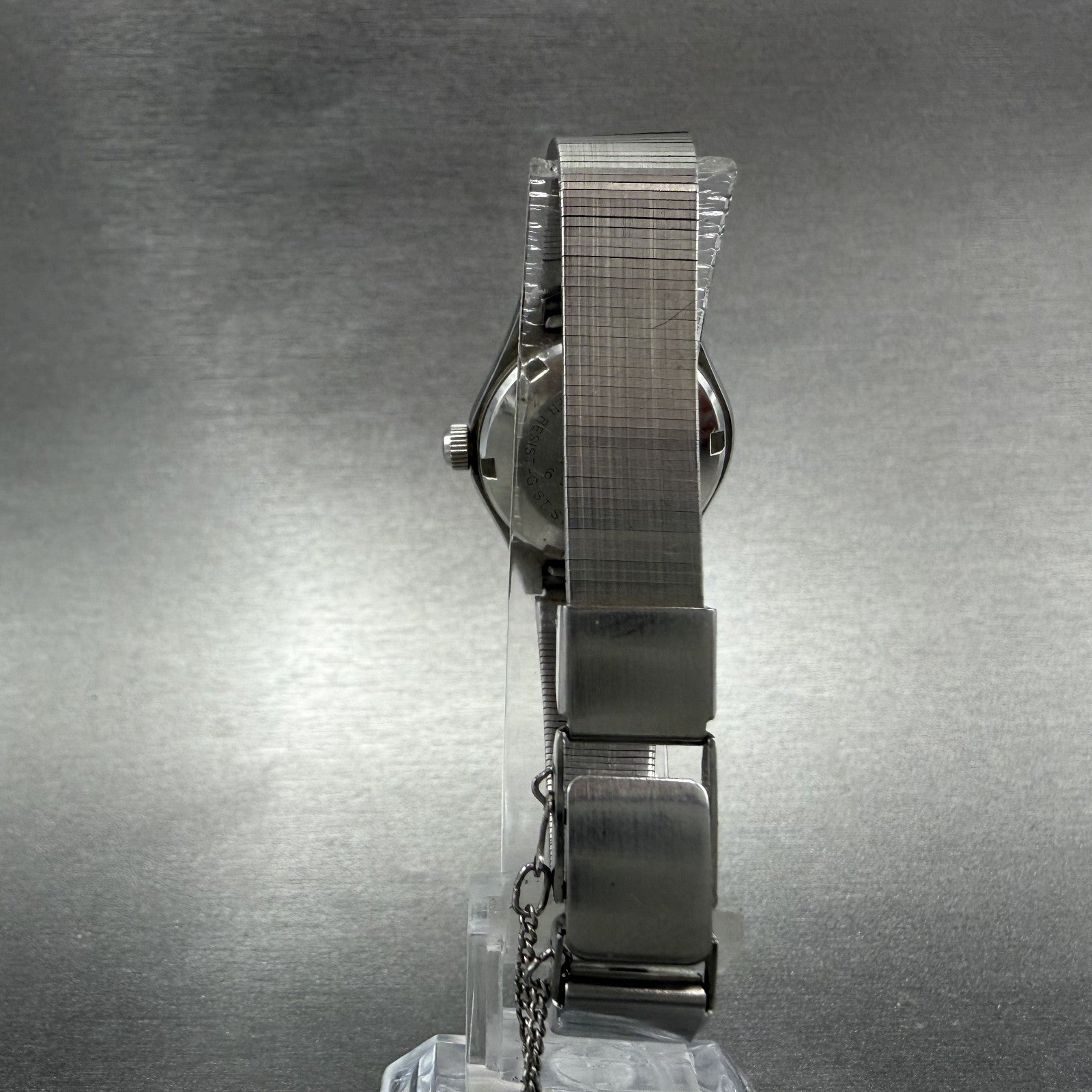 Seiko Automatic Watch Women 25mm Rose Dial Silver Tone Daydate 2906-0090 Runs7
