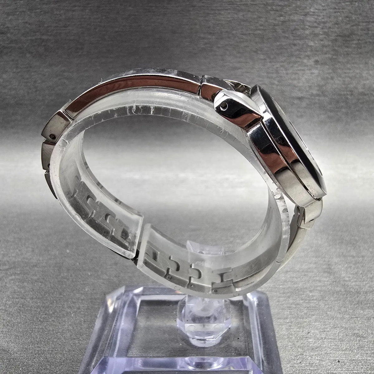 Bulova Harley-Davidson Watch Women 26mm Silver Dial Silver Tone 76L25 New Batt8