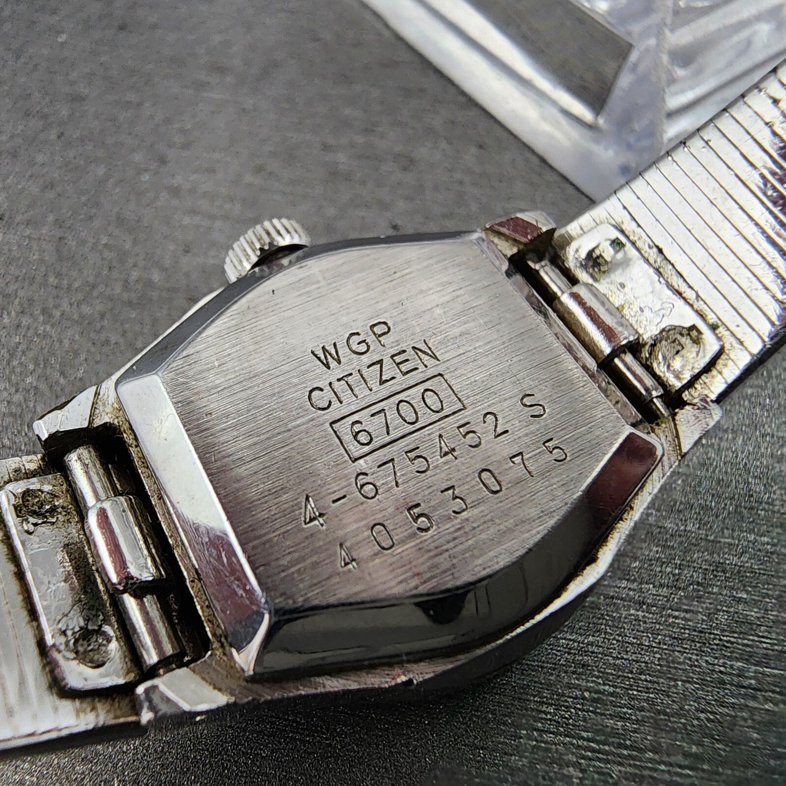 Citizen Watch Women 20mm White Dial Silver Tone Manual Round 46754529