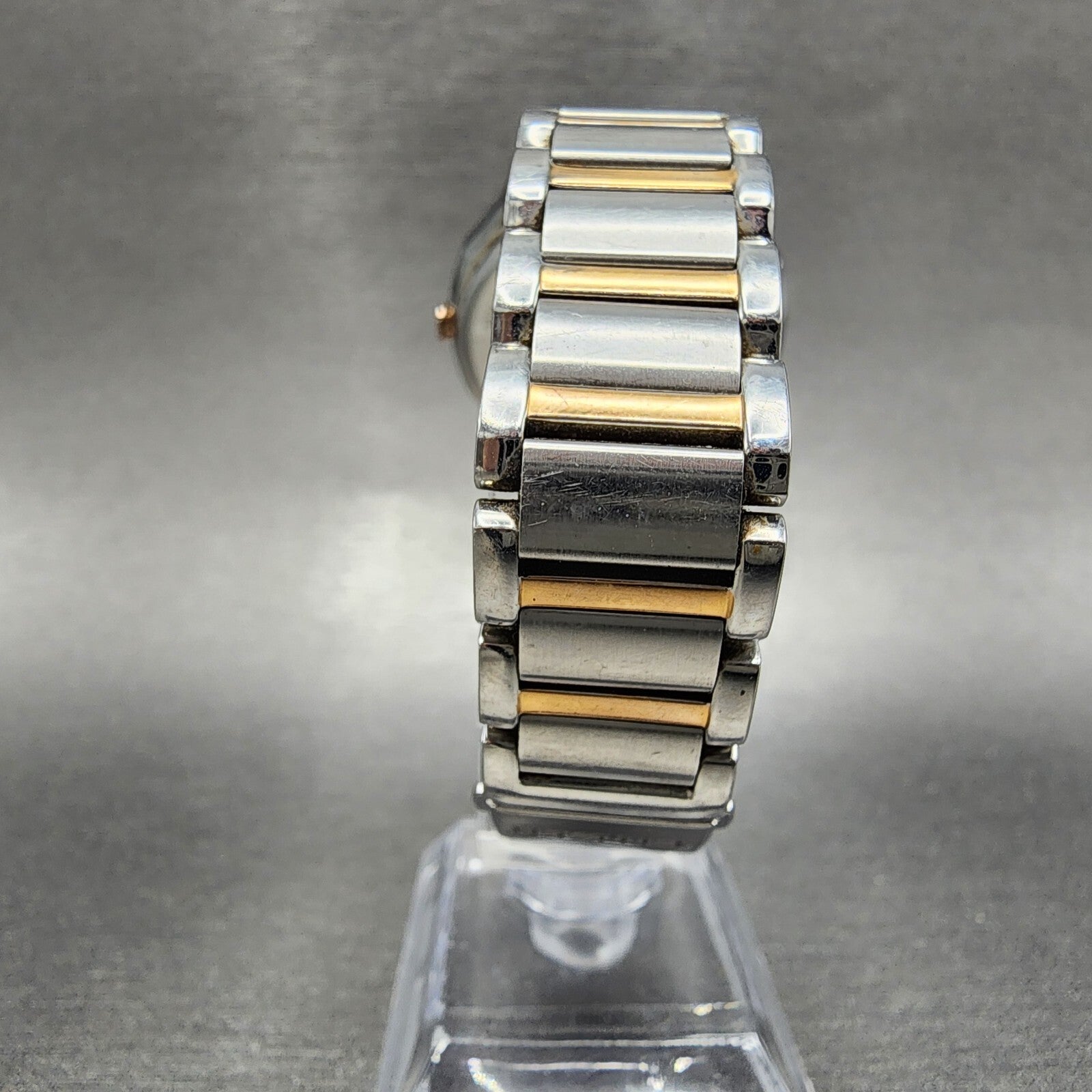 Citizen EcoDrive LTR Watch Women 36mm White Dial Two Tone Round Runs EM075653A7