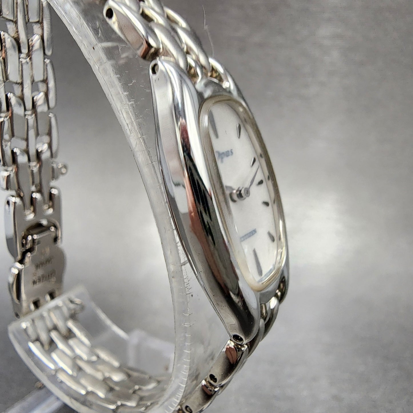 Citizen Opus Watch Women 16mm White Dial Silver Tone 5421F46908 New Battery3