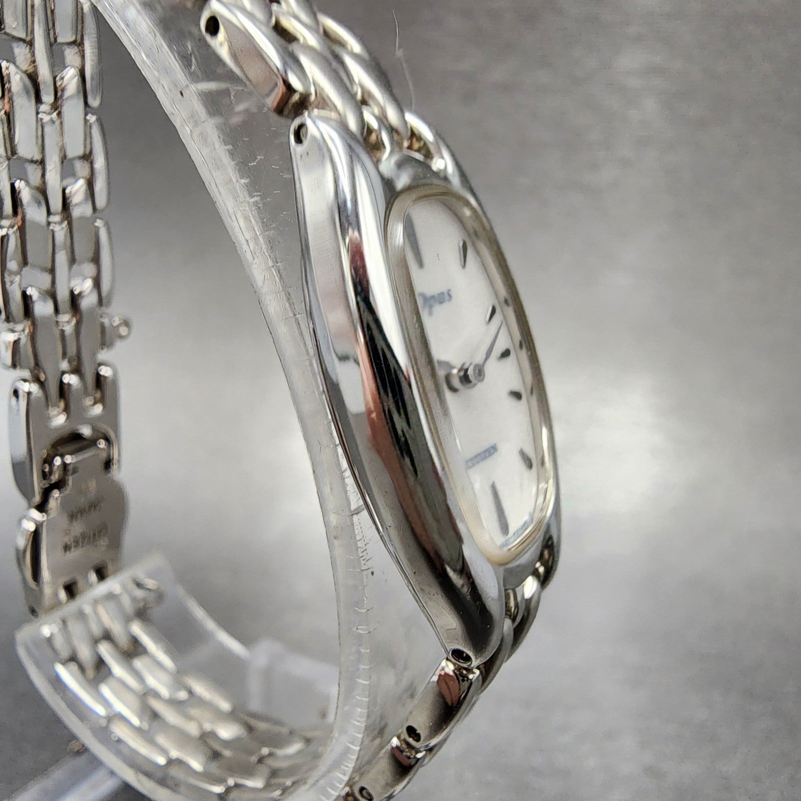 Citizen Opus Watch Women 16mm White Dial Silver Tone 5421F46908 New Battery3