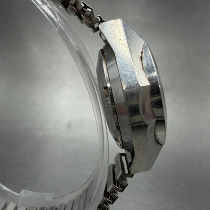 Seiko Automatic Watch Women 26mm Green Dial Silver Tone Daydate 2706-0250 Runs3